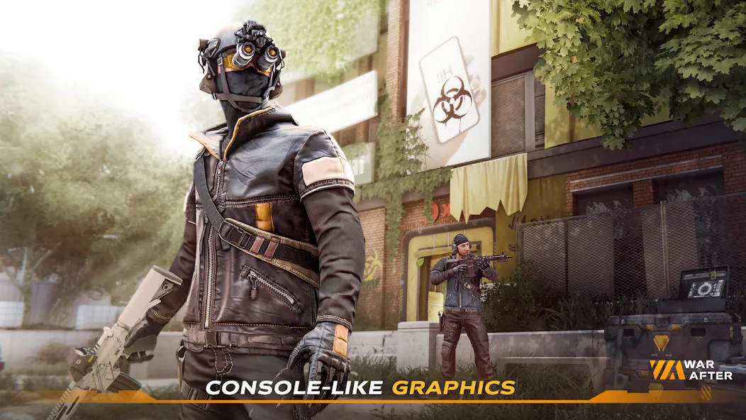 War After: PvP Shooter MOD APK — Много денег и патроны — скриншот 1