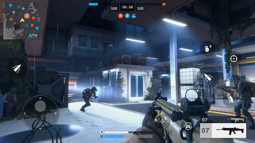 War After: PvP Shooter MOD APK — Много денег и патроны — скриншот 5