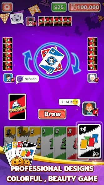 4 Colors Card Game Mod APK Много денег — Скачать на Андроид — скриншот 2 4 Colors Card Game Mod APK Много денег — Скачать на Андроид — скриншот 2