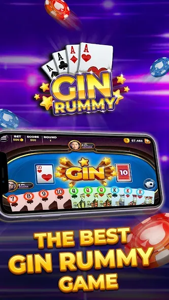 Скачать Gin Rummy - Card Game на Андроид — Без рекламы — скриншот 5