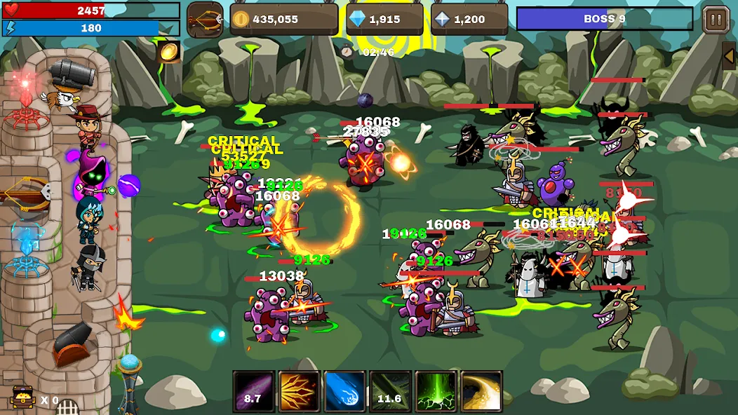 Скачать Final Castle Defence:Idle RPG на телефон — Много денег — скриншот 4