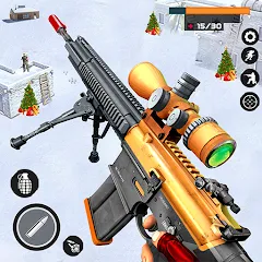 Скачать Banduk Game - Sniper Gun Games — Модификация Много денег