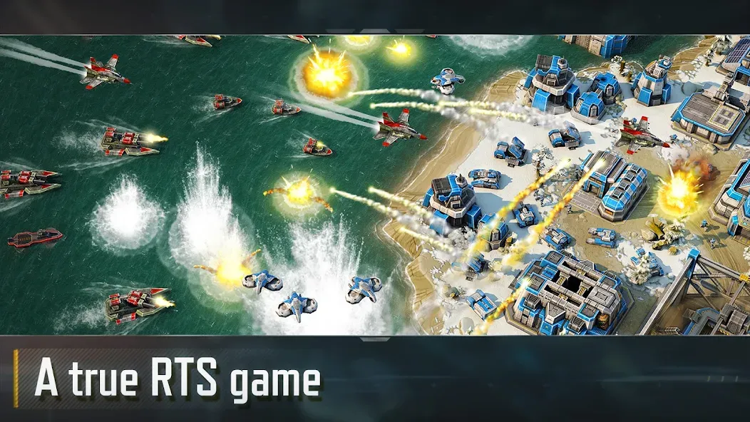 Скачать взлом Art of War 3:RTS strategy game на Андроид — Много денег — скриншот 1 Скачать взлом Art of War 3:RTS strategy game на Андроид — Много денег — скриншот 1
