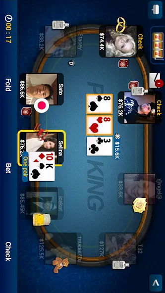 Texas Holdem Poker Pro — Мод: Много денег — скриншот 1