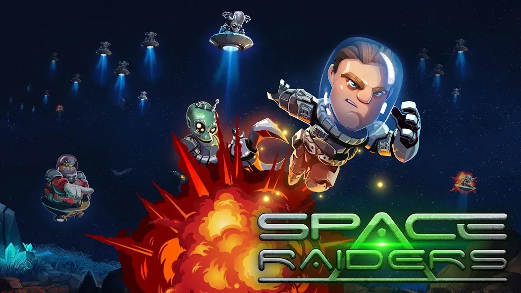 Space Raiders RPG — Мод: Много денег — скриншот 1