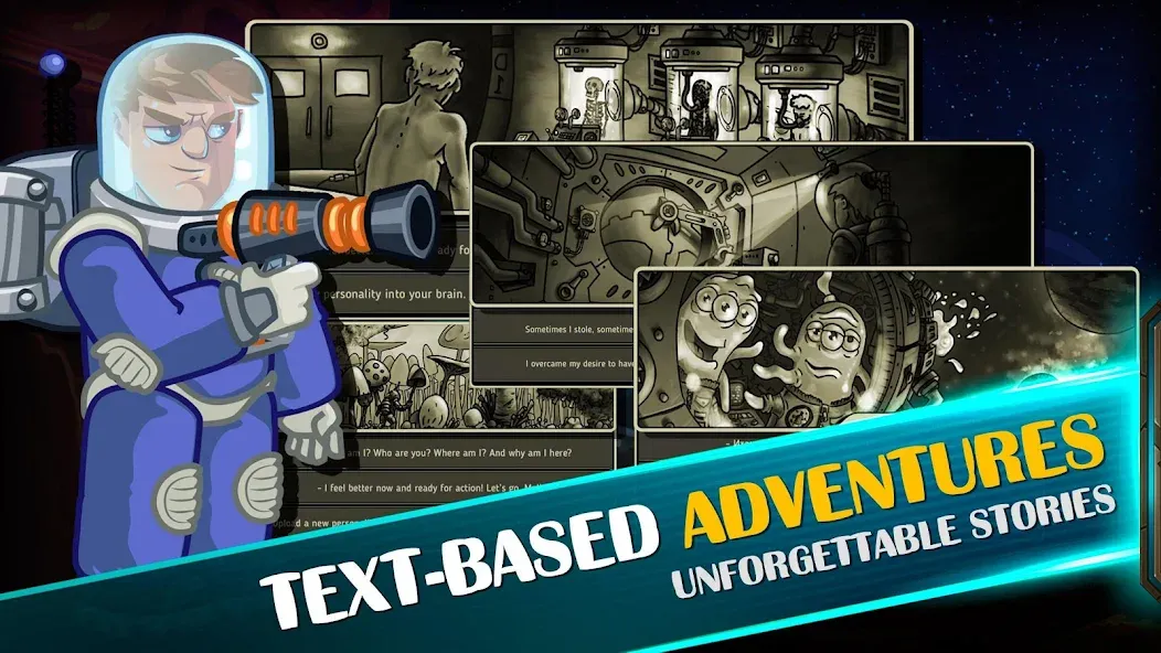 Space Raiders RPG — Мод: Много денег — скриншот 3