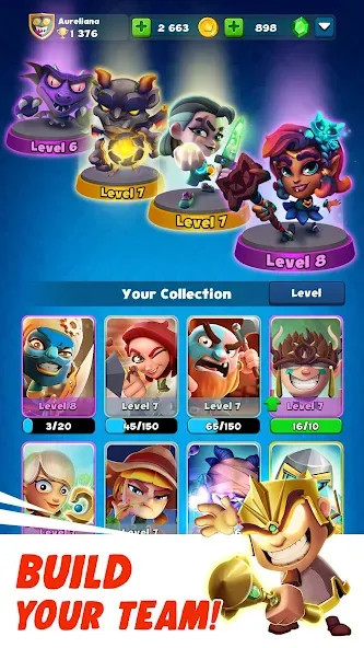 Скачать Smashing Four: PvP Hero bump MOD APK — Много денег и бесконечные кристаллы — скриншот 2