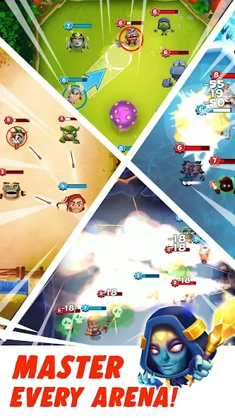 Скачать Smashing Four: PvP Hero bump MOD APK — Много денег и бесконечные кристаллы — скриншот 4