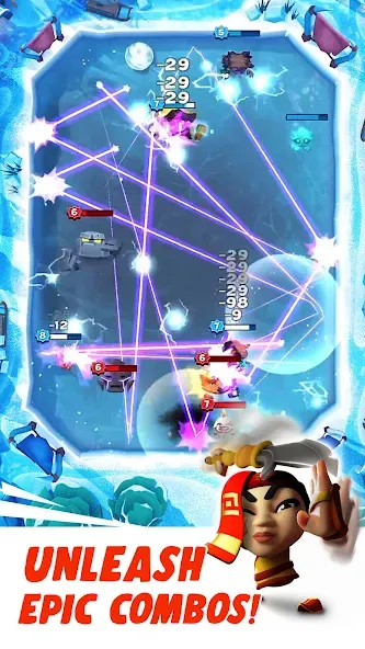 Скачать Smashing Four: PvP Hero bump MOD APK — Много денег и бесконечные кристаллы — скриншот 5