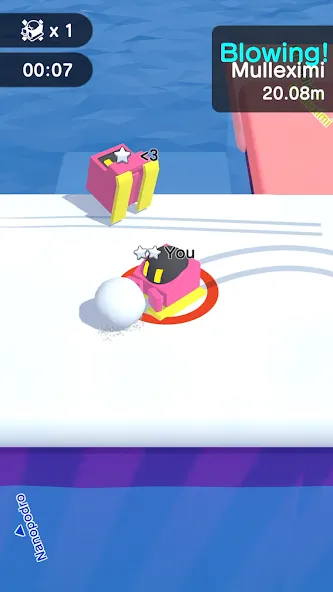 Взломанная Snowball.io на Андроид — Много денег — скриншот 1