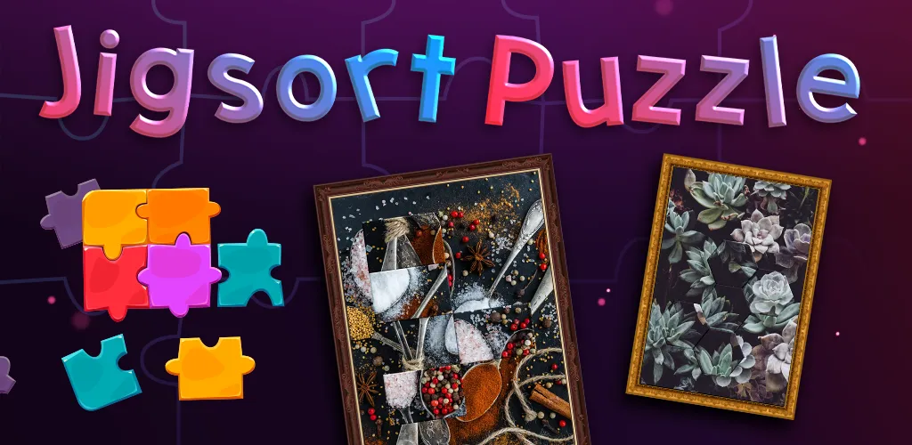 Скачать Jigsaw Puzzle - Jigsort Master на Android — Все пазлы разблокированы — скриншот 1