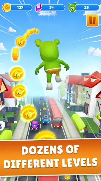 Скачать Gummy Bear Run: Running Games MOD APK — Много денег — скриншот 1 Скачать Gummy Bear Run: Running Games MOD APK — Много денег — скриншот 1