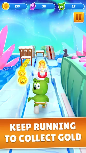 Скачать Gummy Bear Run: Running Games MOD APK — Много денег — скриншот 2 Скачать Gummy Bear Run: Running Games MOD APK — Много денег — скриншот 2