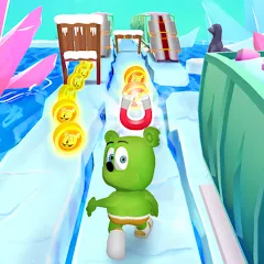 Скачать Gummy Bear Run: Running Games MOD APK — Много денег
