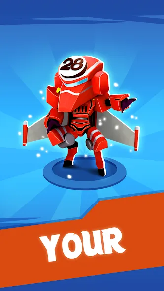 Merge Plane Robots Idle Empire — Много денег — скриншот 2