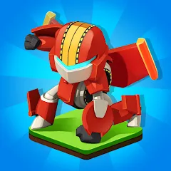 Merge Plane Robots Idle Empire — Много денег