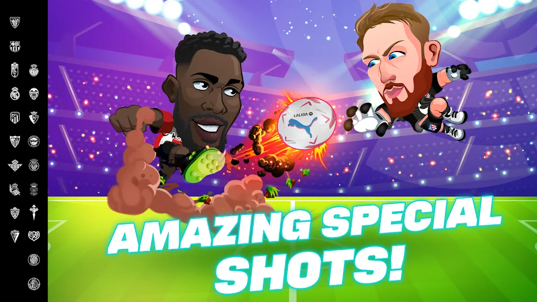 LALIGA Head Football 23 SOCCER — Взломанная версия (Много денег) — скриншот 2