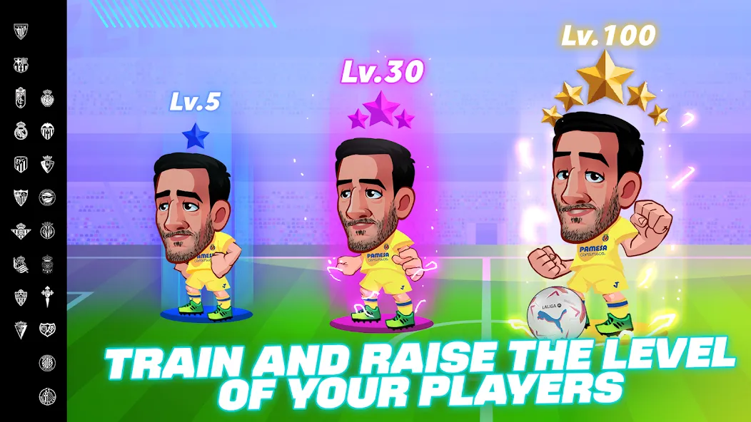 LALIGA Head Football 23 SOCCER — Взломанная версия (Много денег) — скриншот 3