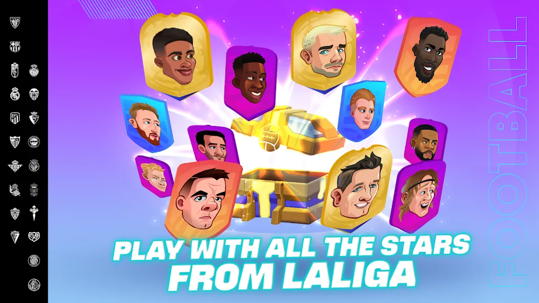 LALIGA Head Football 23 SOCCER — Взломанная версия (Много денег) — скриншот 4