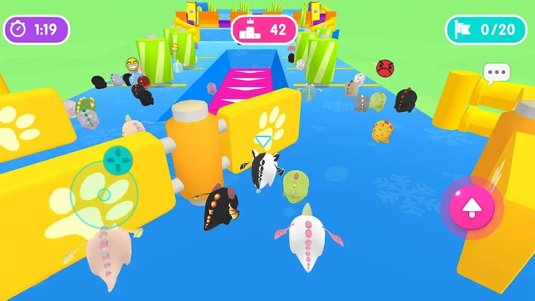 Скачать Fall.io - Race of Dino на Android — Много денег и всё открыто — скриншот 5