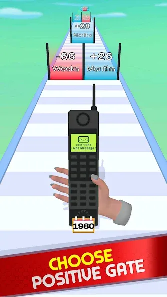 Взломанная Phone Runner Evolution Race 3D на Андроид — Много денег — скриншот 4