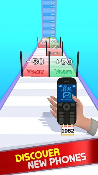 Взломанная Phone Runner Evolution Race 3D на Андроид — Много денег — скриншот 5