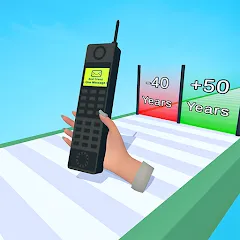 Взломанная Phone Runner Evolution Race 3D на Андроид — Много денег