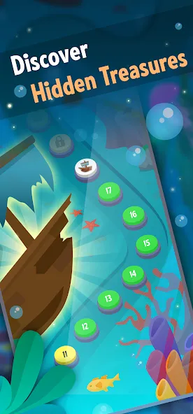 Взломанная Word Riddles: Guess & Learn на Андроид — Много денег и без рекламы — скриншот 3 Взломанная Word Riddles: Guess & Learn на Андроид — Много денег и без рекламы — скриншот 3