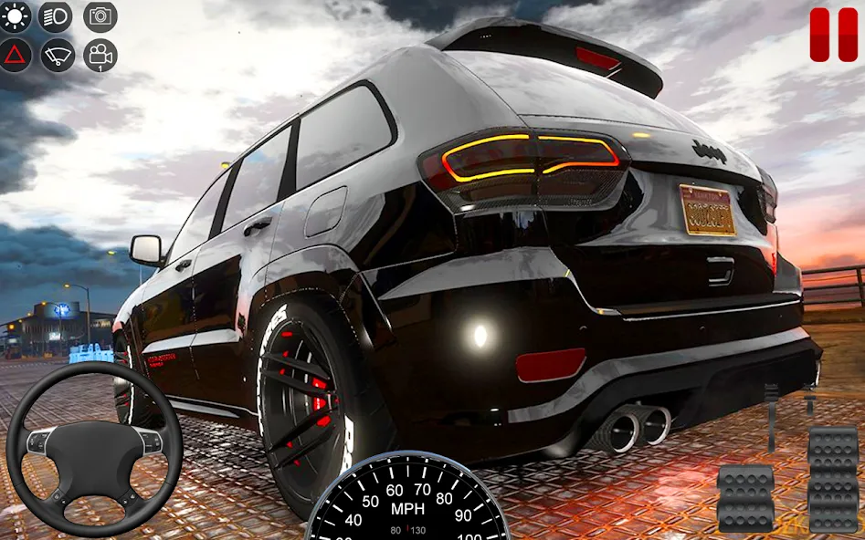 US Prado Car Games Simulator на Андроид — Мод Много денег — скриншот 1 US Prado Car Games Simulator на Андроид — Мод Много денег — скриншот 1