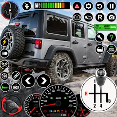 Offroad Jeep Driving & Parking (Мод Много денег)