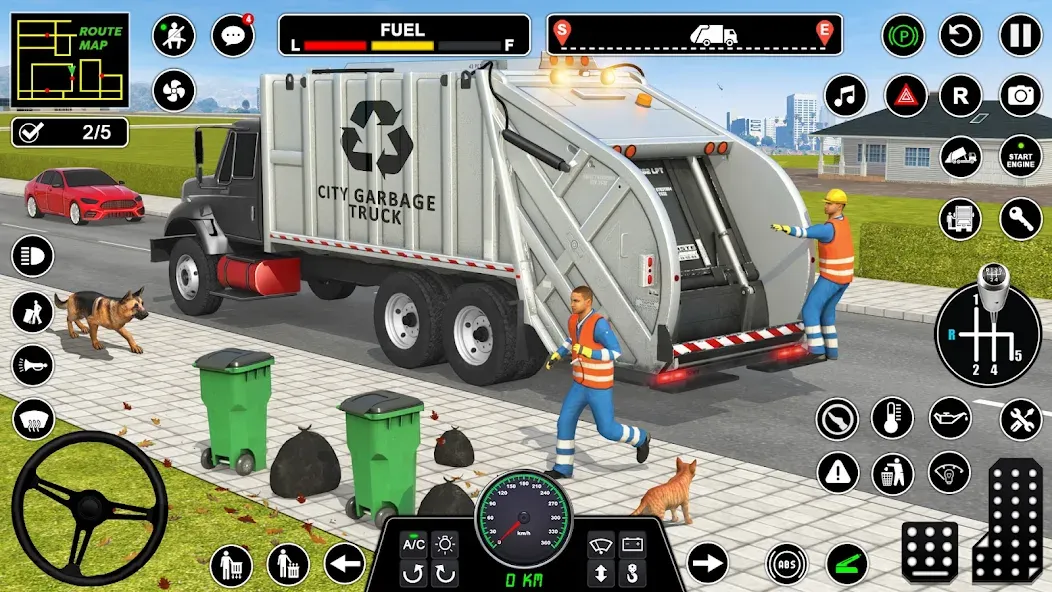 Truck Driving Games Truck Game MOD APK — Много денег и всё открыто — скриншот 3