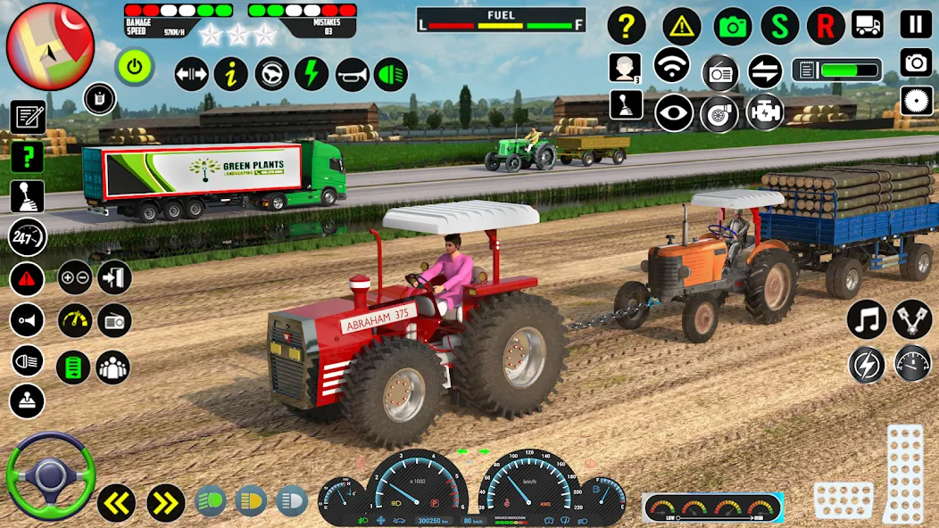 Farming Tractor Game Simulator MOD APK на Android — Много денег — скриншот 4