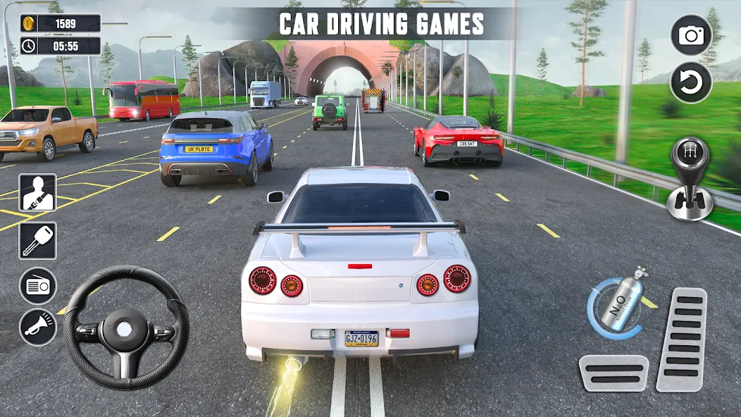 Скачать Real Highway Car Racing Games с модом — Много денег — скриншот 1 Скачать Real Highway Car Racing Games с модом — Много денег — скриншот 1