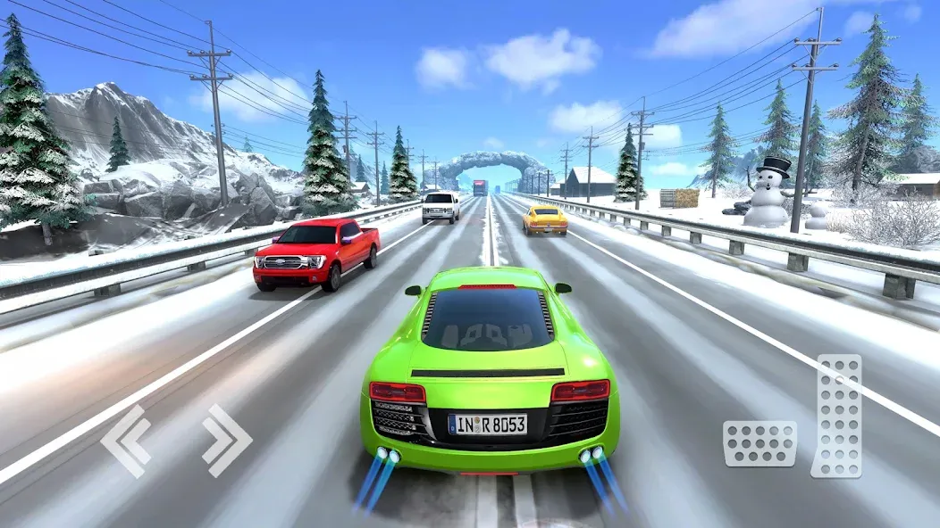 Скачать Real Highway Car Racing Games с модом — Много денег — скриншот 3 Скачать Real Highway Car Racing Games с модом — Много денег — скриншот 3