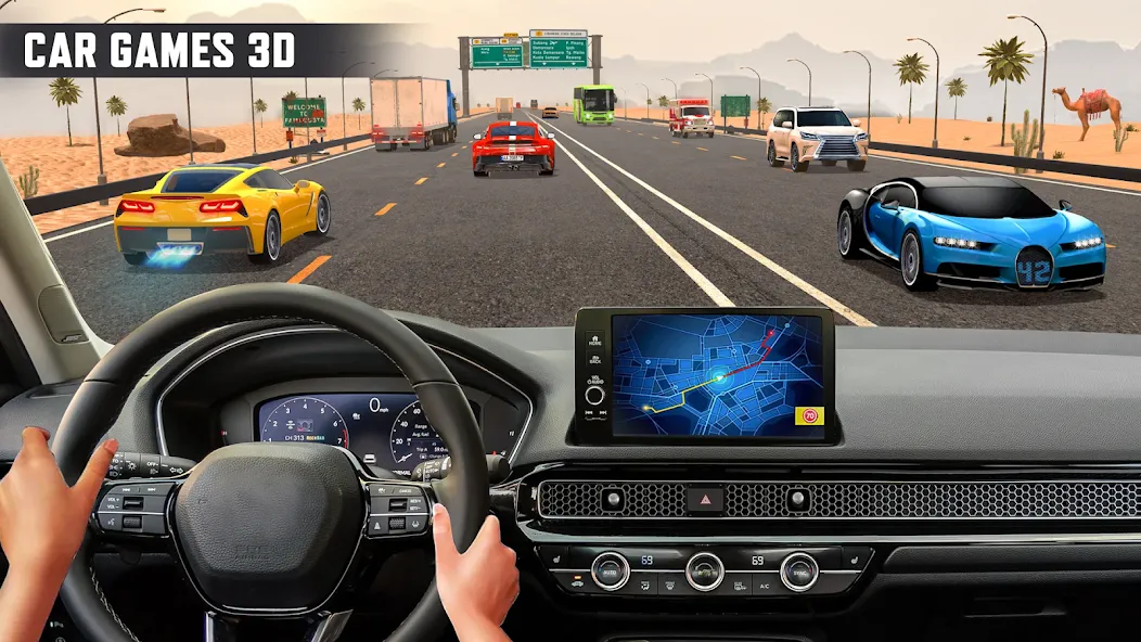 Скачать Real Highway Car Racing Games с модом — Много денег — скриншот 4 Скачать Real Highway Car Racing Games с модом — Много денег — скриншот 4