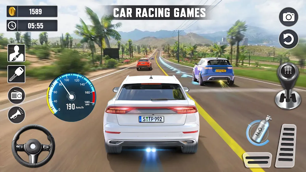 Скачать Real Highway Car Racing Games с модом — Много денег — скриншот 5