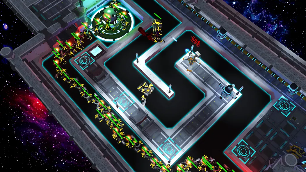 Modular Tower Defense MOD APK — Много денег и ресурсов — скриншот 3 Modular Tower Defense MOD APK — Много денег и ресурсов — скриншот 3