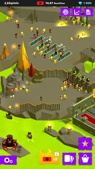 Скачать Hell: Idle Evil Tycoon Sim с модом — Много денег и алмазов — скриншот 3 Скачать Hell: Idle Evil Tycoon Sim с модом — Много денег и алмазов — скриншот 3