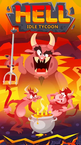 Скачать Hell: Idle Evil Tycoon Sim с модом — Много денег и алмазов — скриншот 5