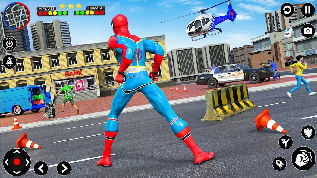 Скачать Spider Rope Hero Spider Games — Последняя версия (Много денег) — скриншот 3 Скачать Spider Rope Hero Spider Games — Последняя версия (Много денег) — скриншот 3