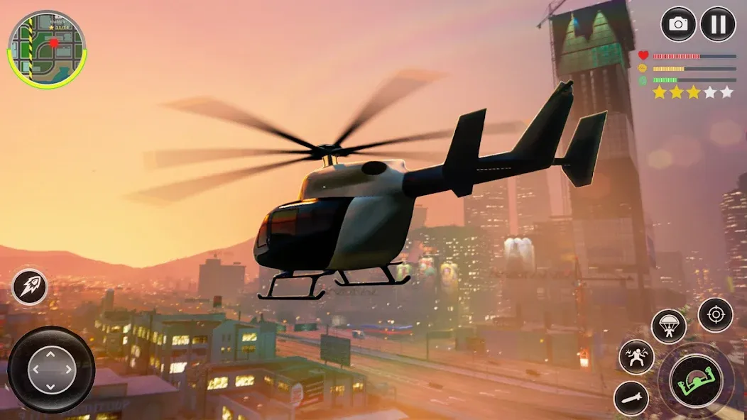 Скачать Grand City Thug Crime Games на Android — Много денег — скриншот 2