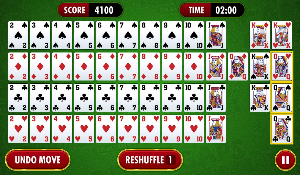 Взлом Gaps Solitaire Challenge — Без рекламы — скриншот 2