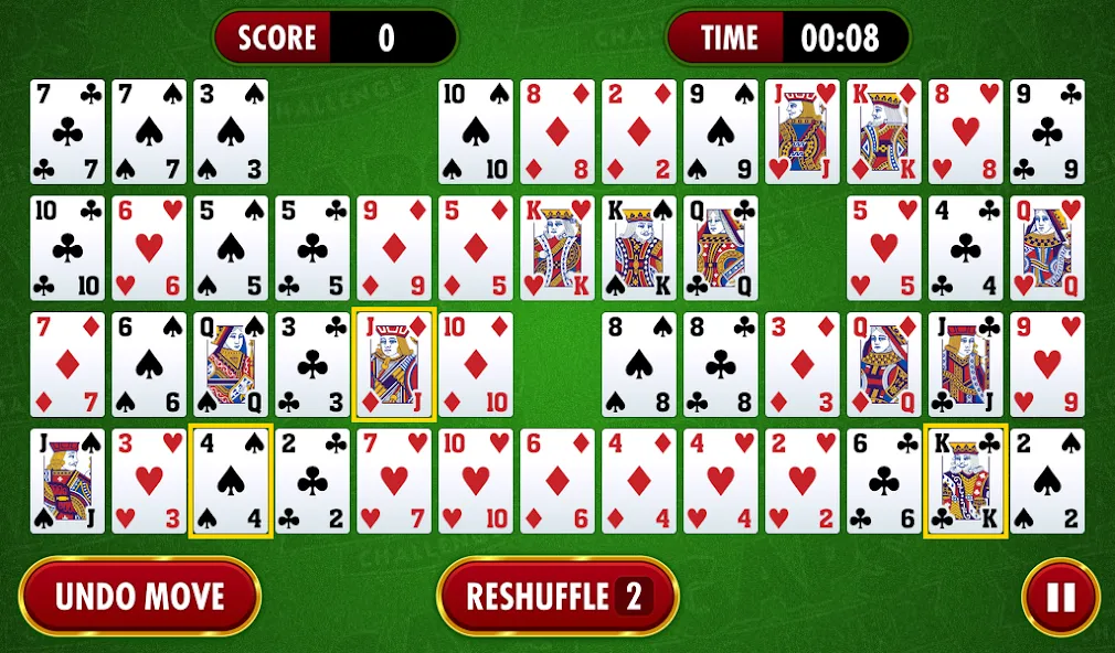 Взлом Gaps Solitaire Challenge — Без рекламы — скриншот 4