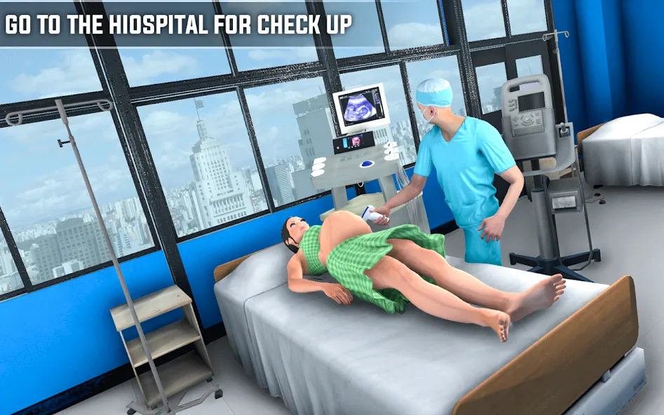 Pregnant Games Mommy Simulator MOD — Все открыто на Андроид — скриншот 4