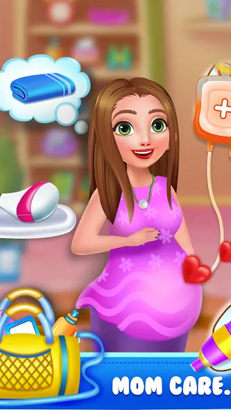 Mom newborn babysitter care на Андроид — Все открыто — скриншот 3