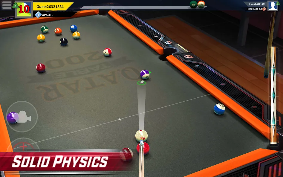 Pool Stars - 3D Online Multipl MOD APK на Android — Много денег — скриншот 3