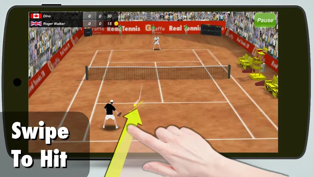 Tennis Champion 3D - Online Sp MOD APK на Android — Много денег — скриншот 1 Tennis Champion 3D - Online Sp MOD APK на Android — Много денег — скриншот 1