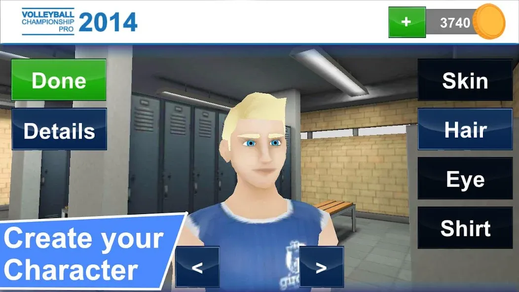 Volleyball Champions 3D - Onli Mod APK Много денег — Скачать на Андроид — скриншот 5