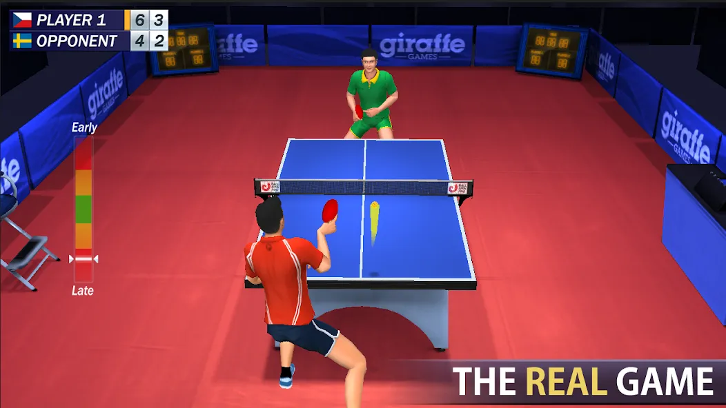 Table Tennis на Андроид — Мод Много денег и всё открыто — скриншот 2