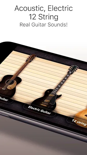 Скачать Real Guitar - Music Band Game на телефон — Все песни разблокированы — скриншот 4 Скачать Real Guitar - Music Band Game на телефон — Все песни разблокированы — скриншот 4